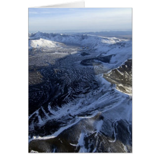 areial view of aniakchak caldera alaska