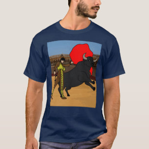 Arena Bullfight Torero Bull T-Shirt