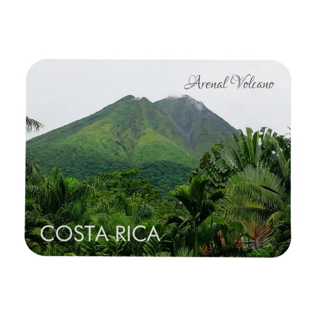 Arenal Volcano Magnet (Horizontal)