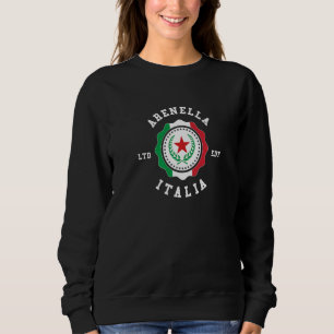 Arenella Italy Flag Badge Vintage   Sweatshirt