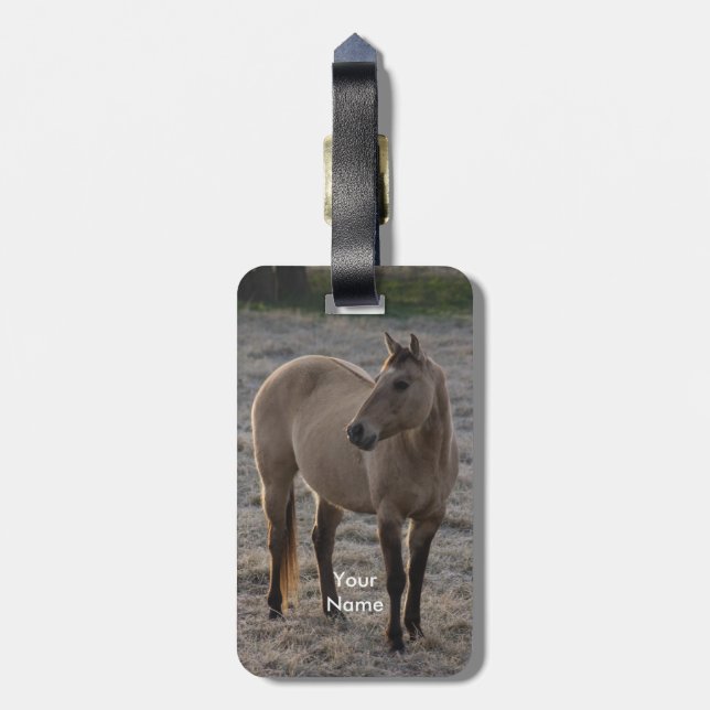 Aren't I Pretty Luggage Tag (Back Vertical)