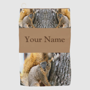 Aren't you coming? golf towel