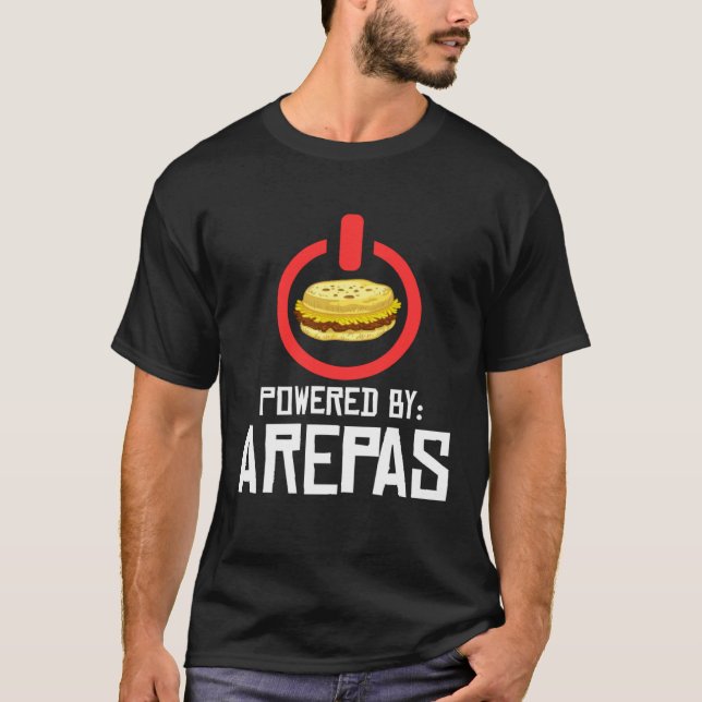 Arepa  Venezuela Colombia T-Shirt (Front)