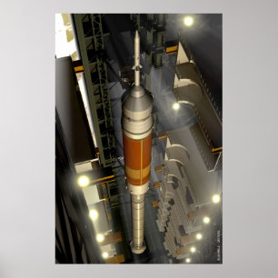 Ares 1 Rocket Poster