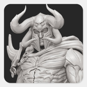 Ares Alternate Square Sticker