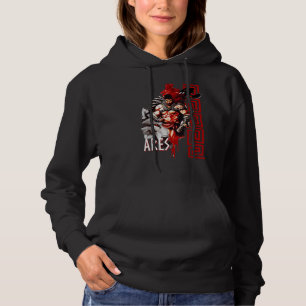 Ares Ancient Greece Wolf War God Greek Mythology Hoodie