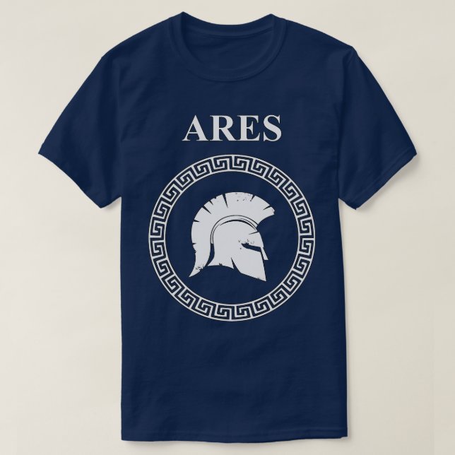 Ares Ancient Greek God of War  T-Shirt (Design Front)