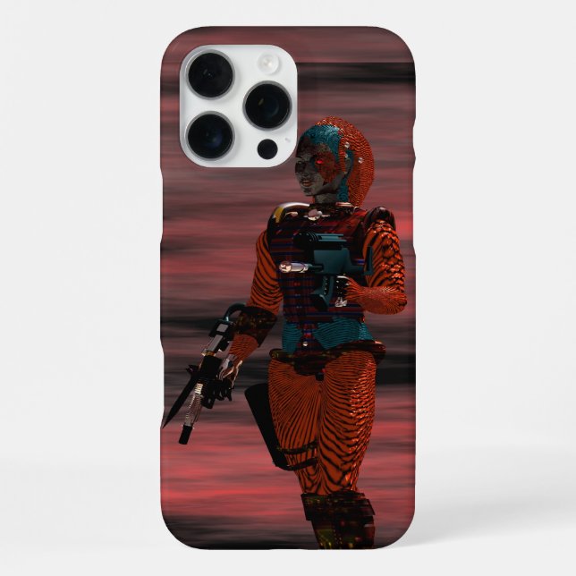 ARES - CYBORG iPhone CASE (Back)