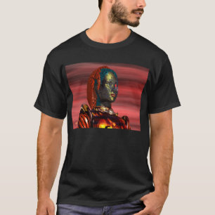 ARES /CYBORG PORTRAIT IN SUNSET T-Shirt