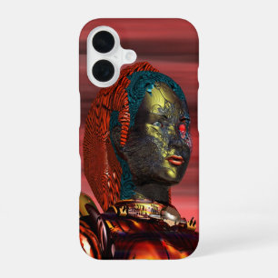 ARES - CYBORG PORTRAIT Science Fiction iPhone 16 Case