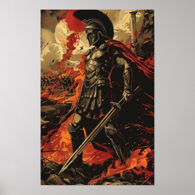 Ares, God of War Poster (Front)