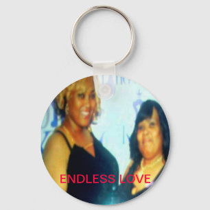 ARETHA AND POKEY KEY RING