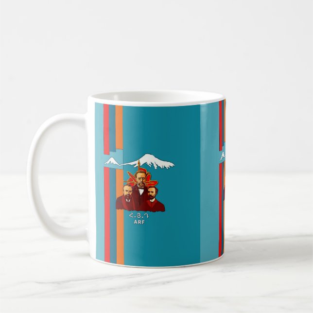 ARF (ՀՅԴ) coffee Mug (Left)