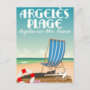 Argelès Plage,Argelès-sur-Mer, France Postcard