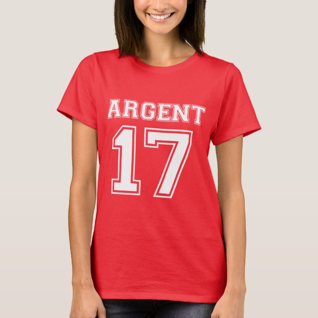 Argent 17 T-Shirt ARGENT Tee Shirt (Front)