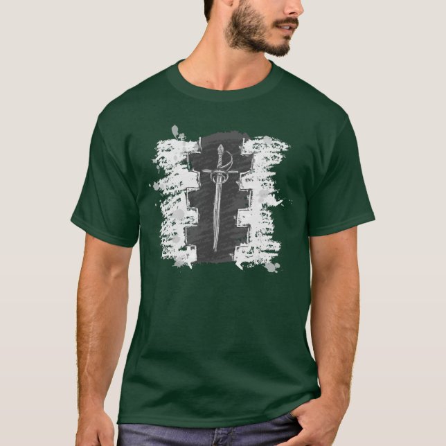 Argent Rapier T-Shirt (Front)