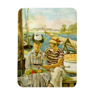Argenteuil Edouard Manet Magnet