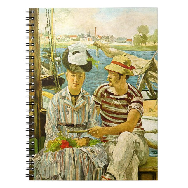 Argenteuil Edouard Manet   Notebook (Front)