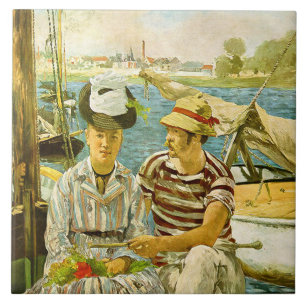 Argenteuil Edouard Manet Poster Tile