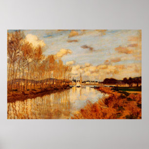 Argenteuil, Seen from the small Arm of the Seine Poster