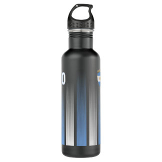 Argentina 10 Soccer Jersey Argentina Football Fan  710 Ml Water Bottle