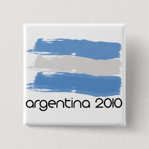 Argentina 2010 15 cm square badge