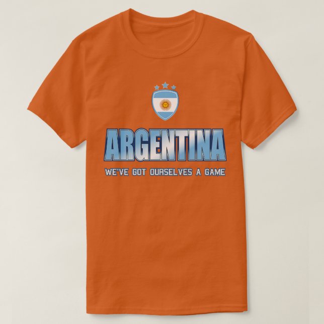 ARGENTINA 2 SIDED LIMITED EDITION T-Shirt (Design Front)