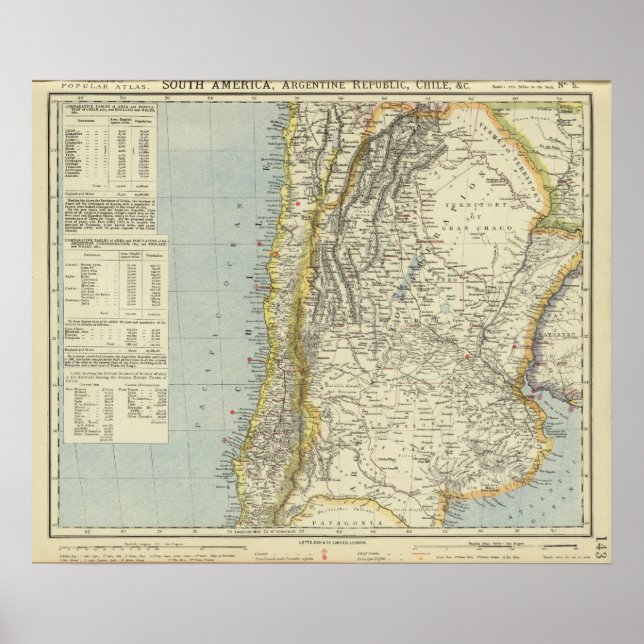 Argentina and Chile Poster (Front)