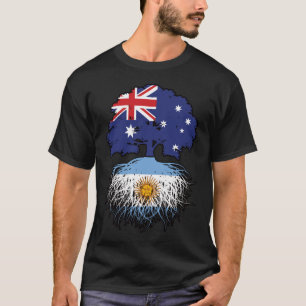 Argentina Argentine Australian Australia Tree Root T-Shirt
