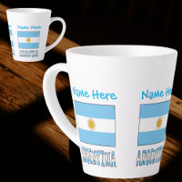 Argentina Argentine Flag Blue Personalisation 
