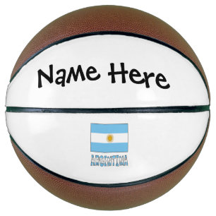 Argentina Argentine Flag Personalised Basketball