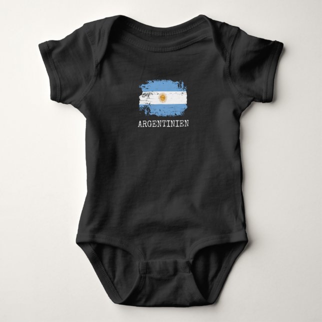 Argentina Baby Bodysuit (Front)