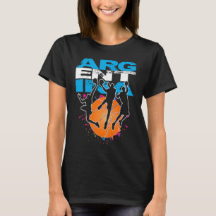 Argentina Basketball Player Basketballer Sports Du T-Shirt