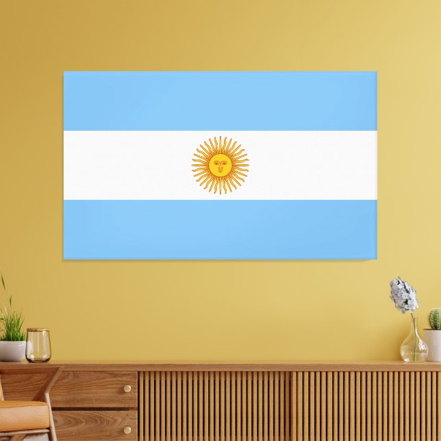 Argentina Canvas Print (Insitu(LivingRoom))