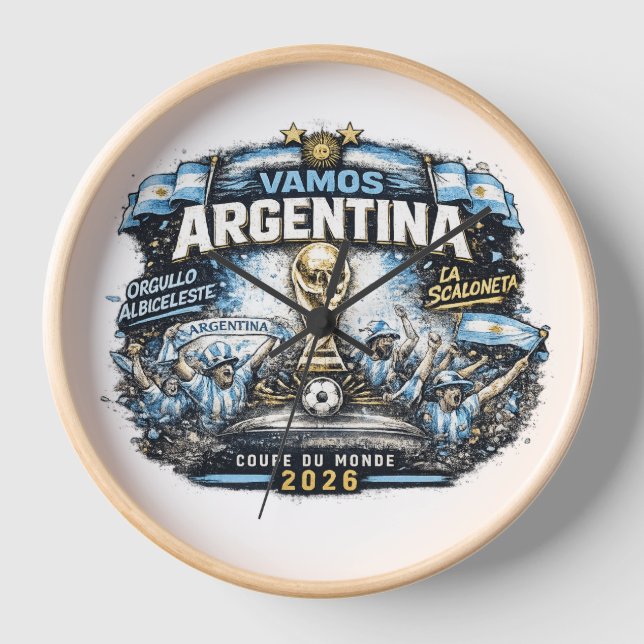 Argentina clock (Front)