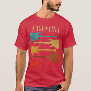 Argentina Concert Rock Music Festival Guitars frie T-Shirt