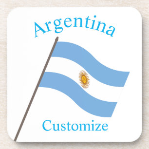 Argentina Country Flag Thunder_Cove Coaster