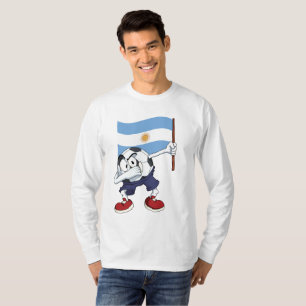 Argentina Dabbing Soccer Ball T-Shirt