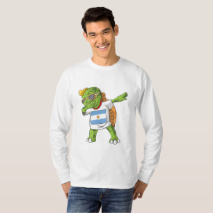 Argentina Dabbing Turtle T-Shirt
