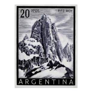 Argentina El Chalten Poster