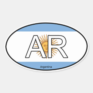 Argentina Euro Sticker
