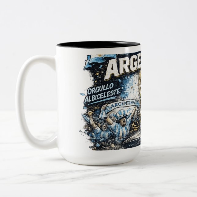 Argentina fan mug (Left)