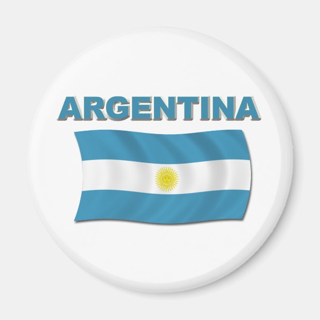 Argentina Flag 1 Magnet (Front)