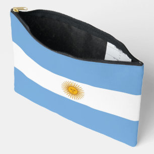 Argentina flag accessory pouch