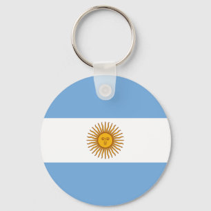 Argentina Flag AR Key Ring