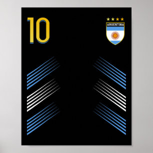 Argentina Flag Argentinian Pride Lovers Poster
