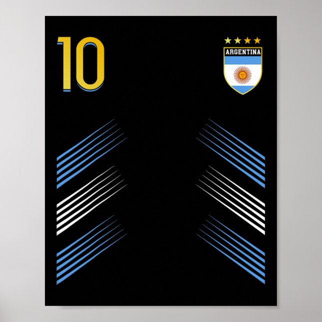Argentina Flag Argentinian Pride Lovers  Poster (Front)