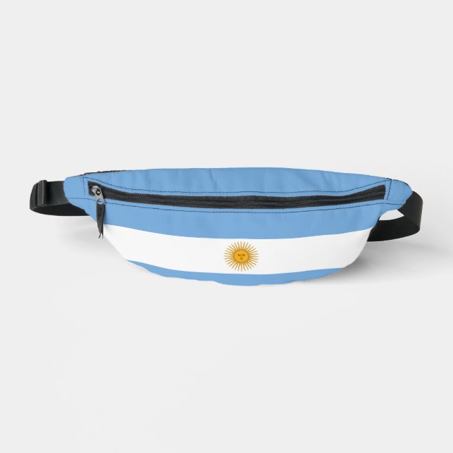 Argentina flag bum bags (Front)