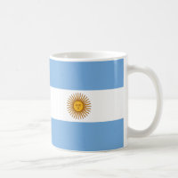 Argentina Flag Ceramic Mug