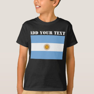 Argentina Flag Championship Football Soccer T-Shirt